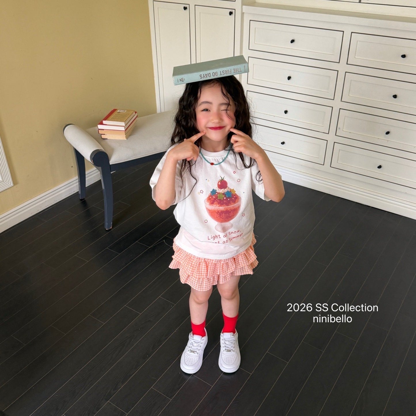 ninibello sweet tiered skirt (80-130cm)