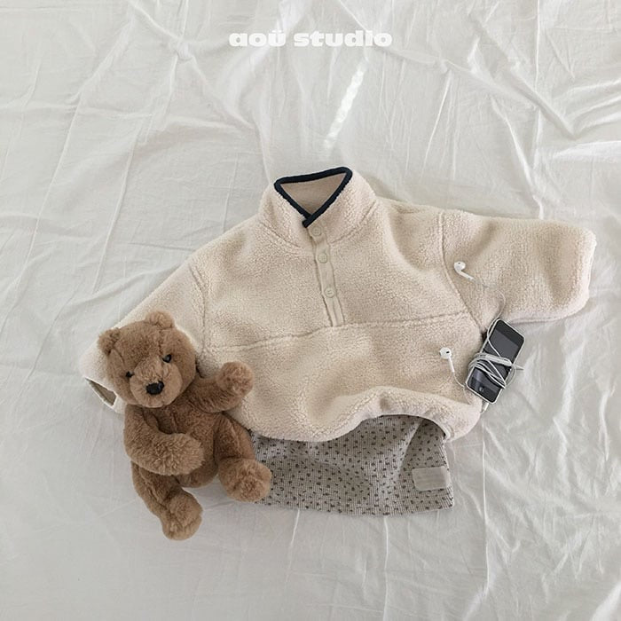 aoustudio teddy anorak (10-48m)