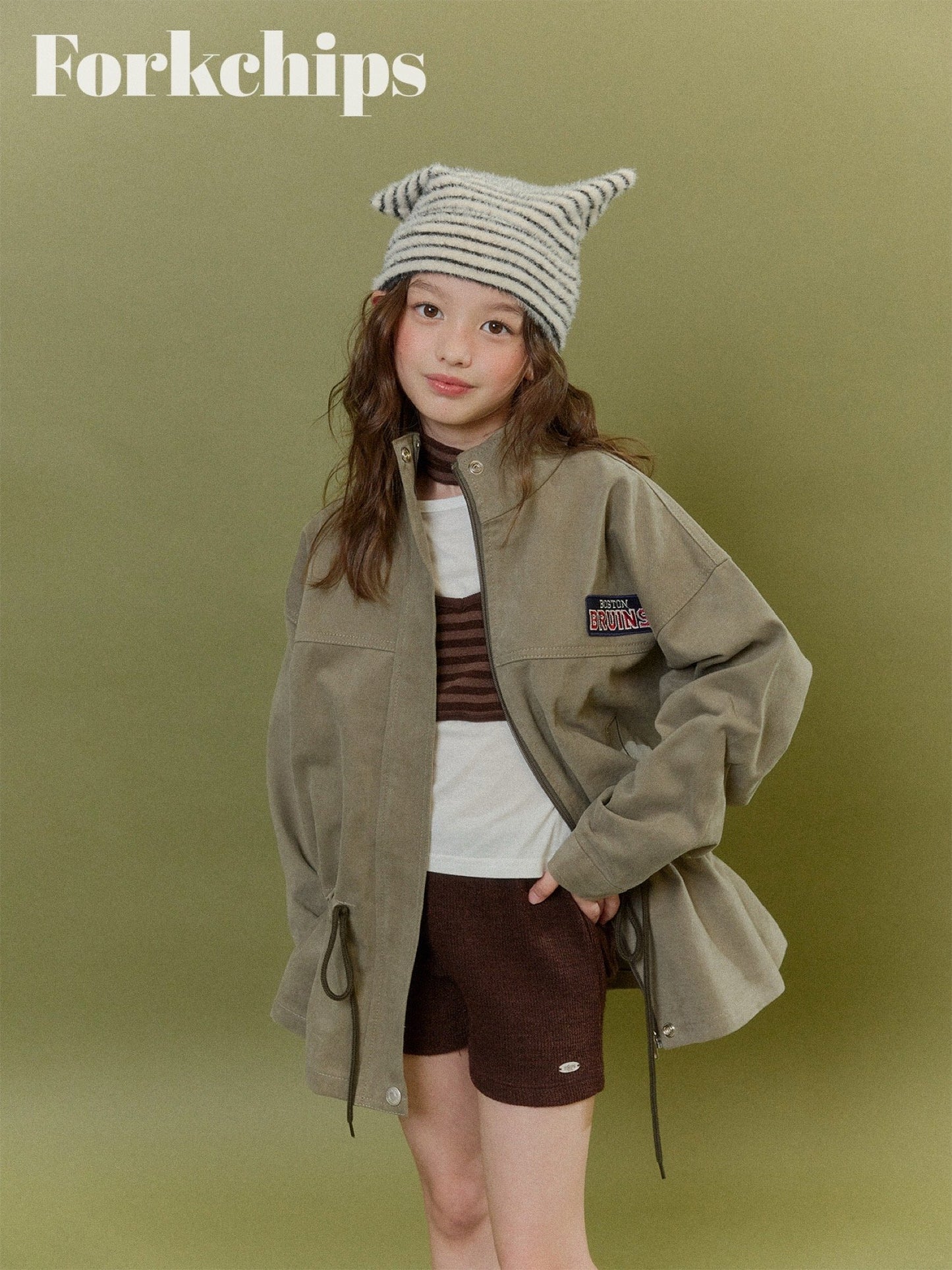 FORKCHIPS boston field jacket (95-160cm)
