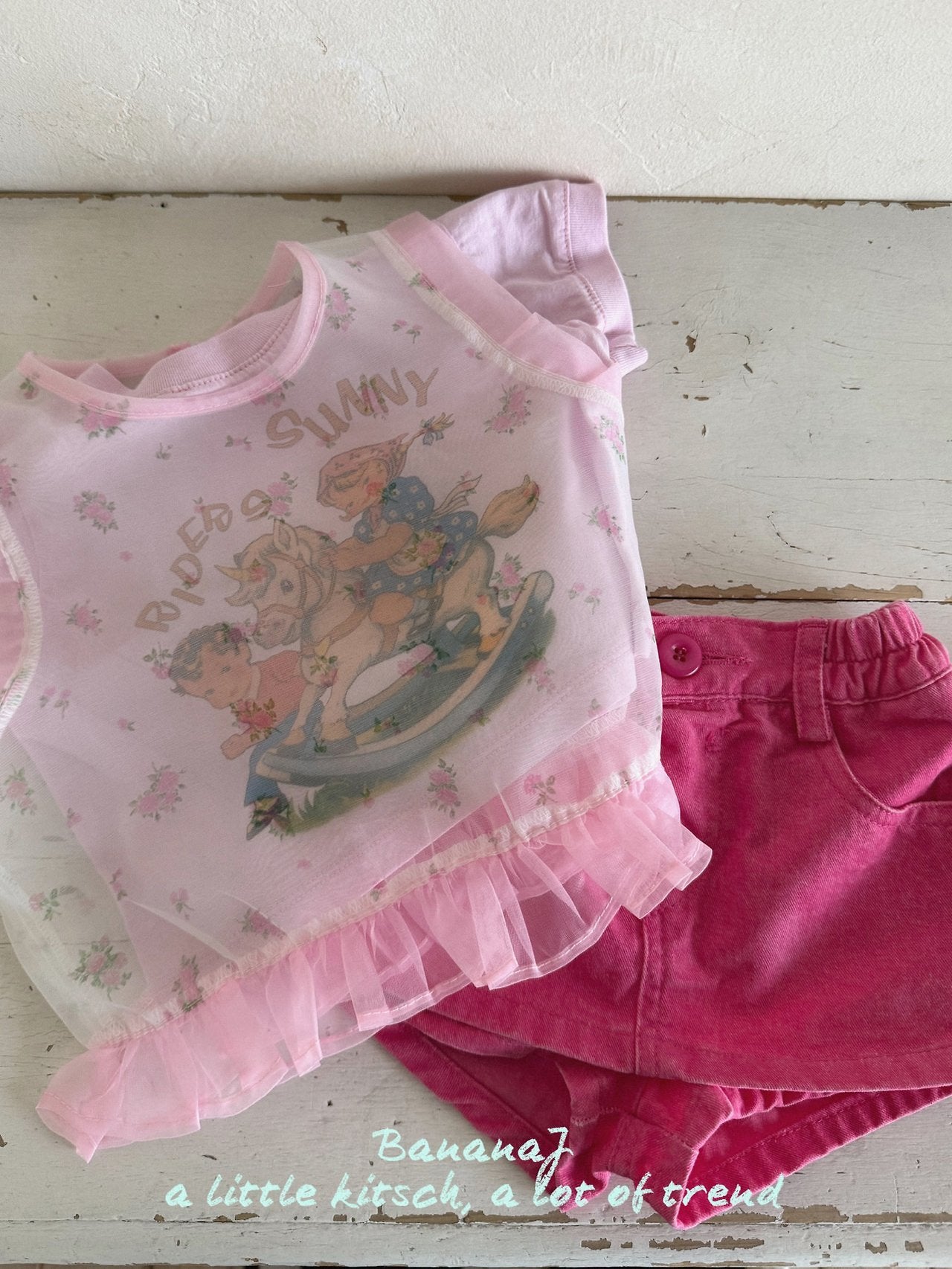 BANANAJ sunny tee (80-135cm)