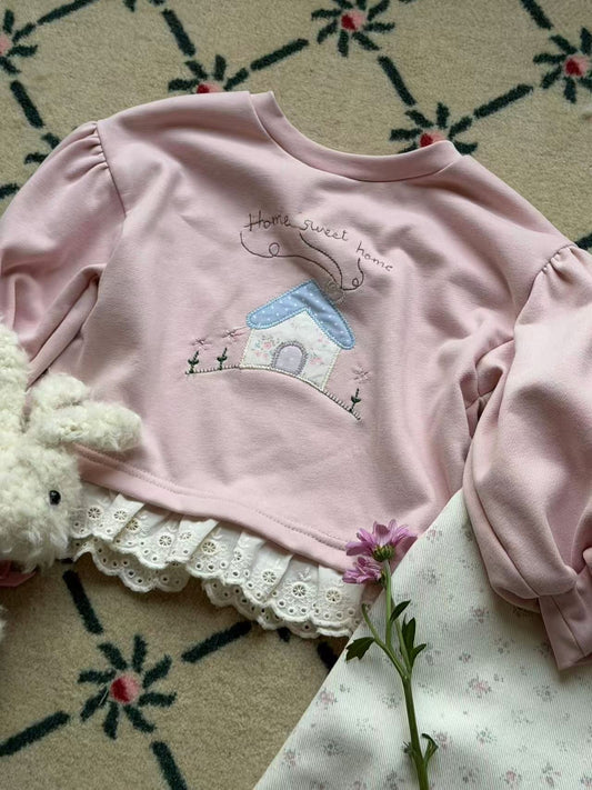 aiai lace hem mtm (95-140cm)