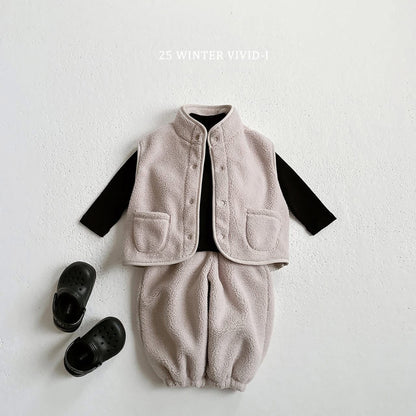 Vivid 微高領泰迪背心 (75-135cm)