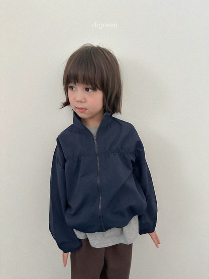 digreen rib windbreaker (85-130cm)