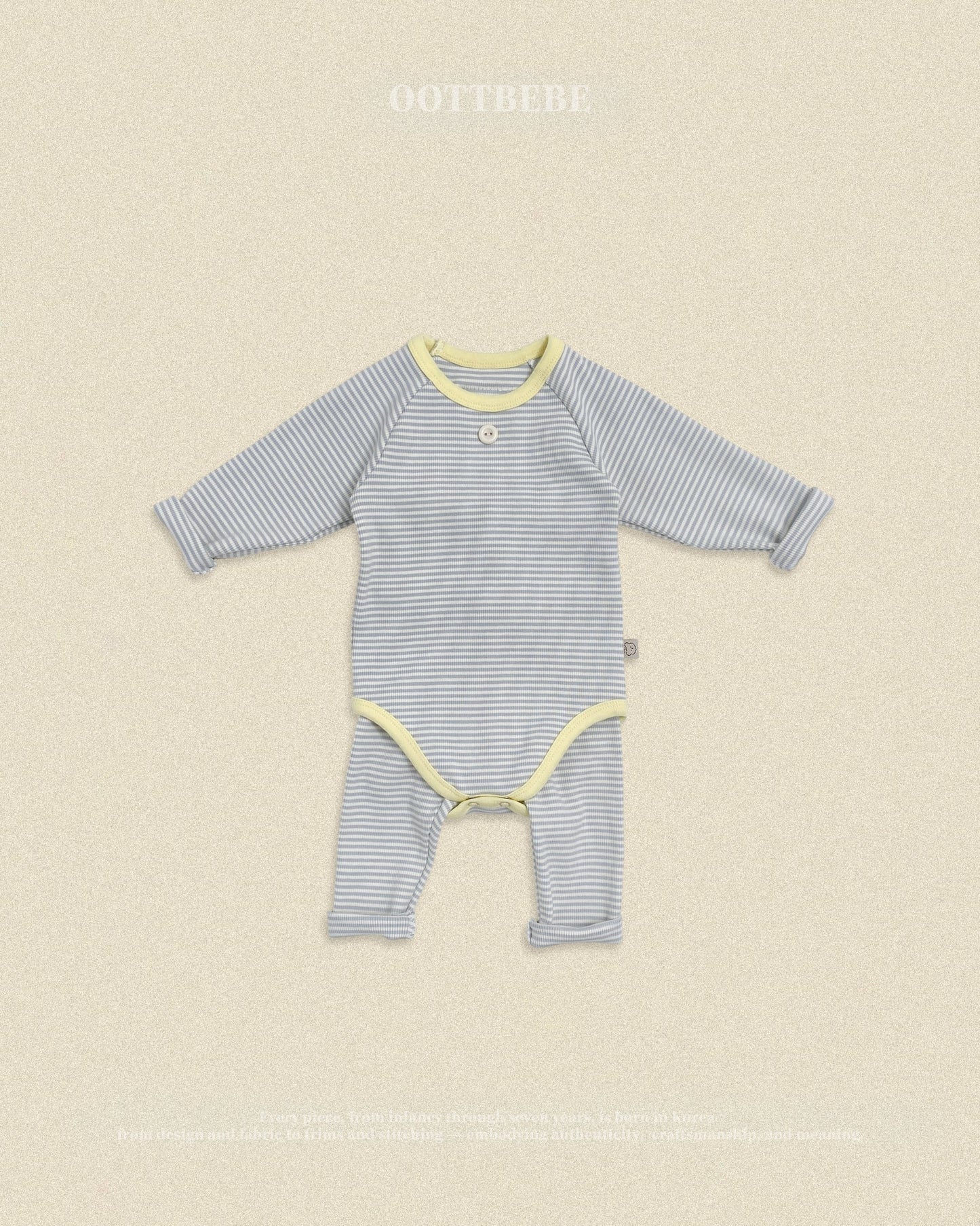 oottbebe vanilla latte suits (0-12m)