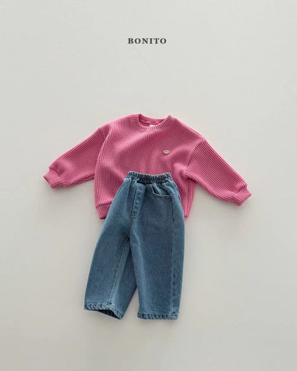 Bonito Pop Knit Sweatshirt (~80-140cm)