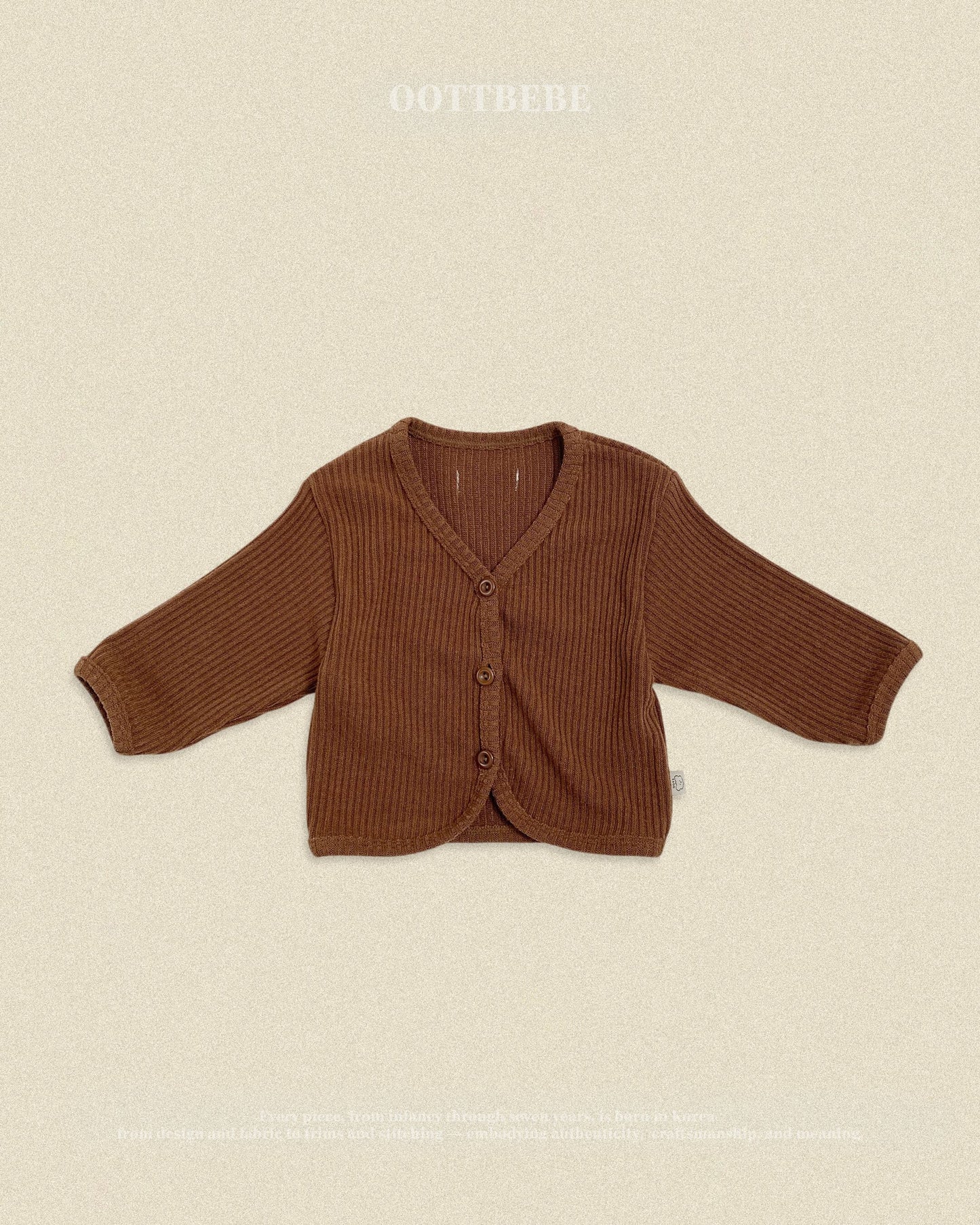 oottbebe HARIBO rib cardigan (65-115cm)