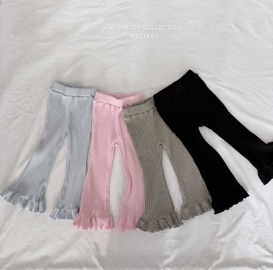 melikey V necked frill bootcut (~80-140cm)