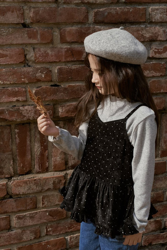 momoann dot dress (90-125cm)