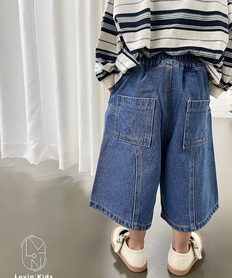 lovin bermuda denim pants (80-125cm)