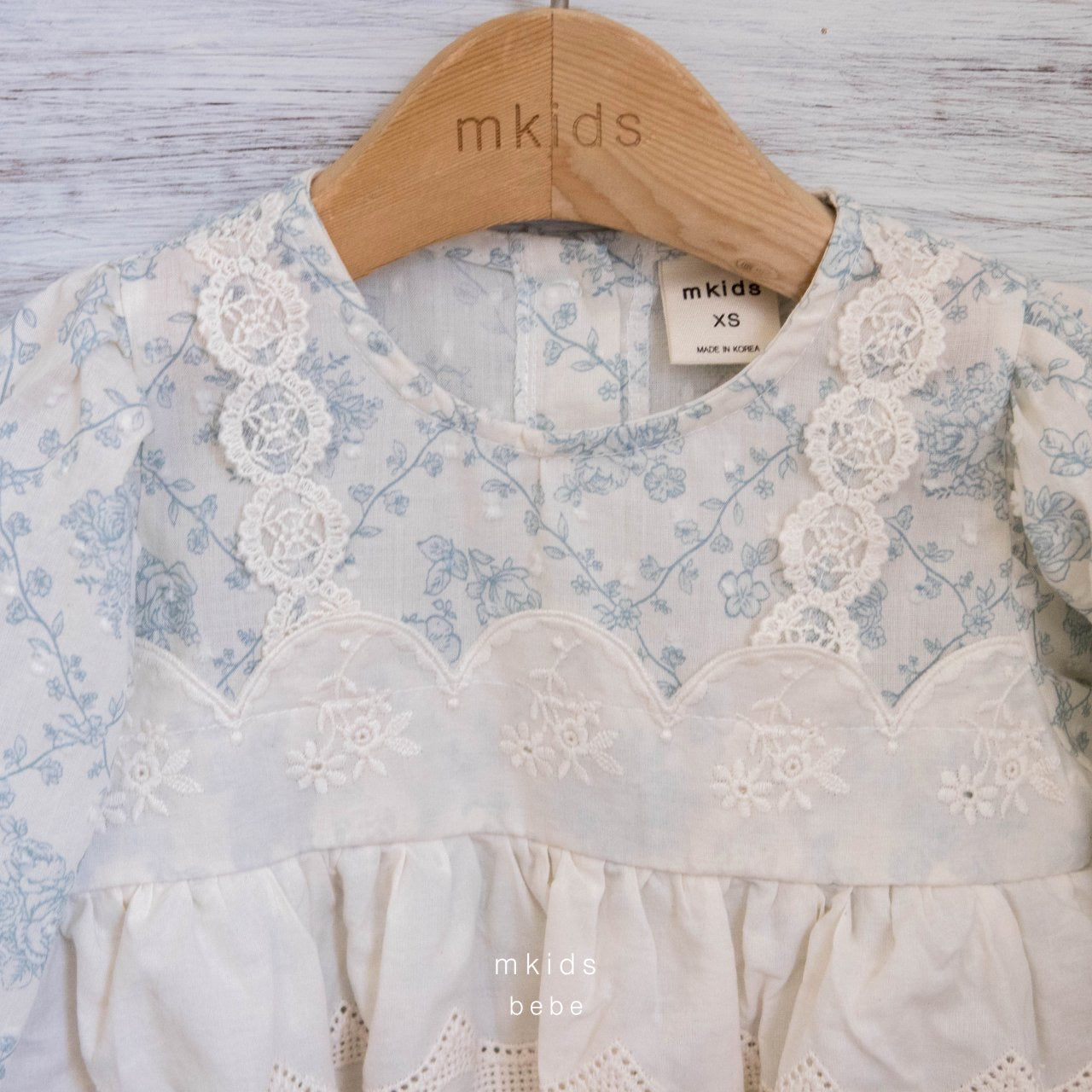 mkids lael lace suit (3-18m)