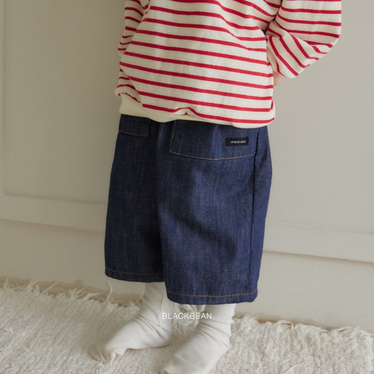 blackbean raw pocket jeans(kids)