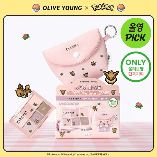 送伊貝小包☁️ BBIA x Pokemon READY TO WEAR 眼影盤 💛