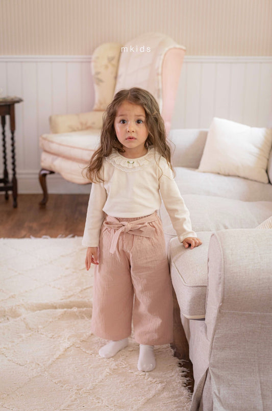 mkids ella lace tee (65-115cm)
