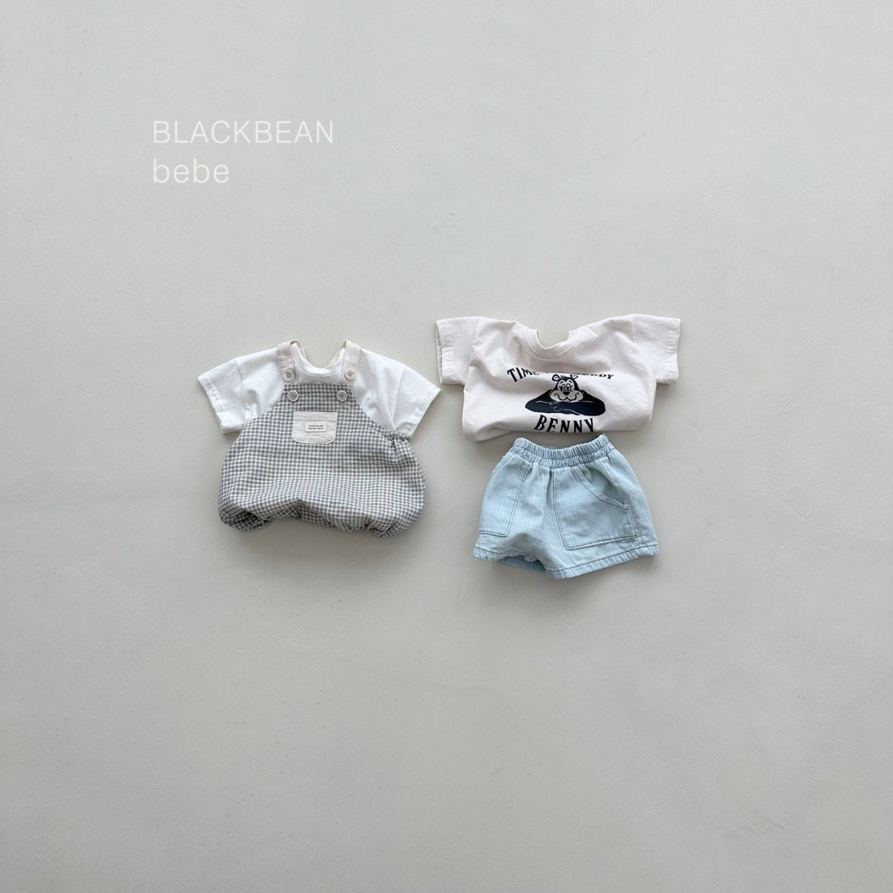 blackbean pocket bebe denim (3-18m)