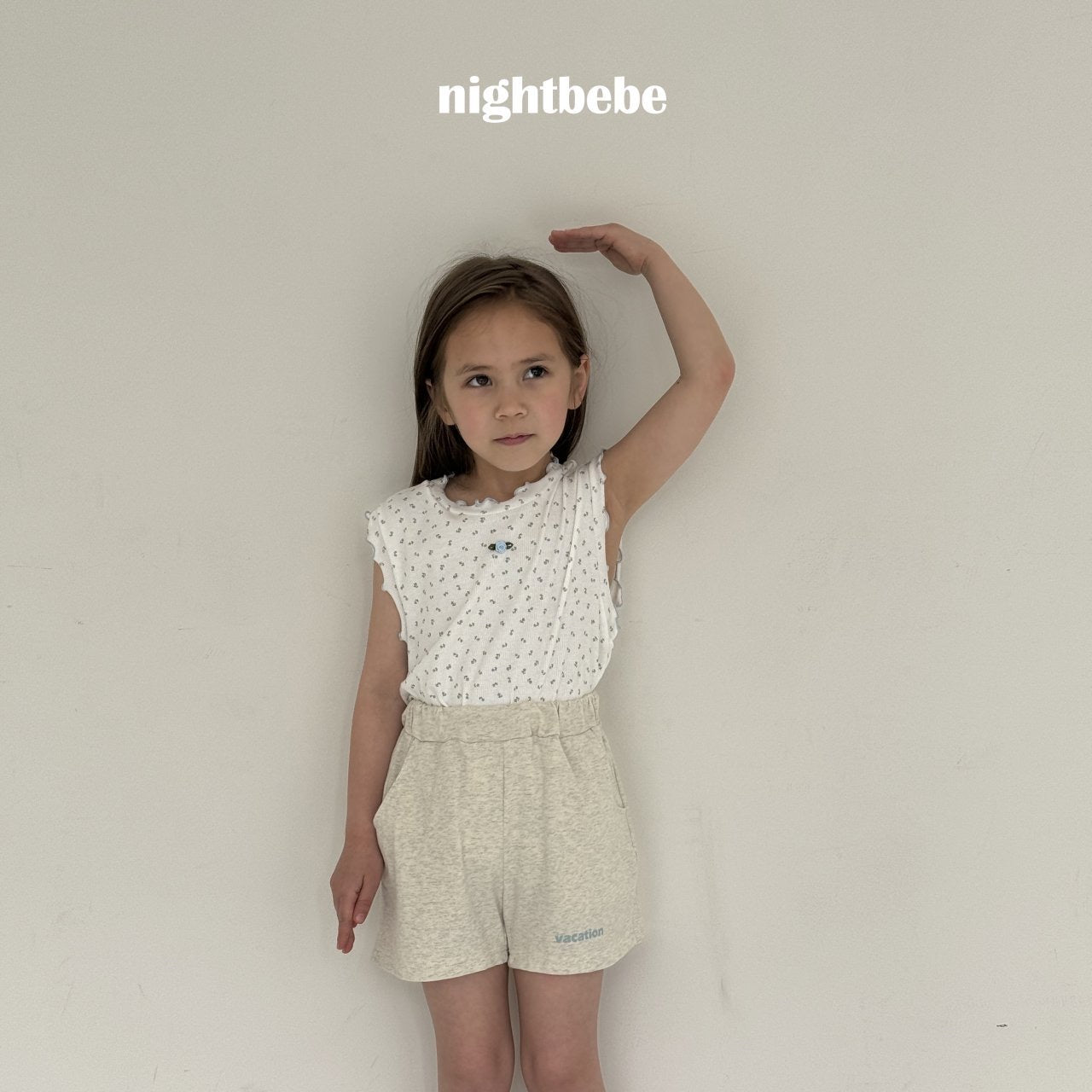 Nightbebe Rose Nallali sleeveles (kids 80-120cm)