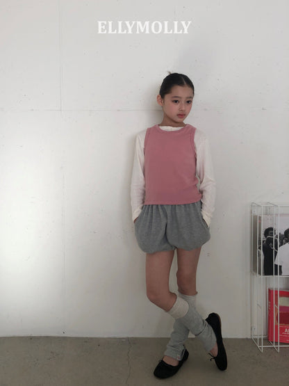 ELLYMOLLY slime layered sleeveless (90-145cm)