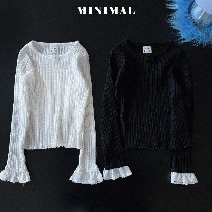 Minimal Rare frill tee  (85-140cm)