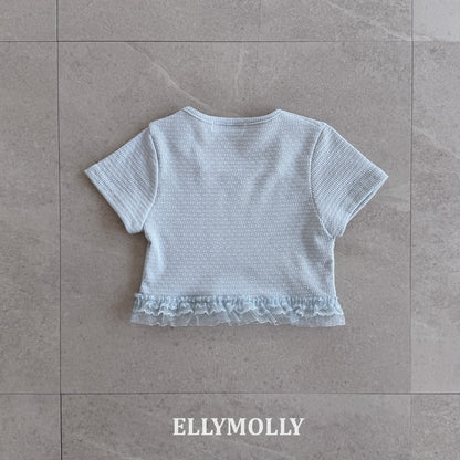 ELLYMOLLY powder lace t (90-145cm)