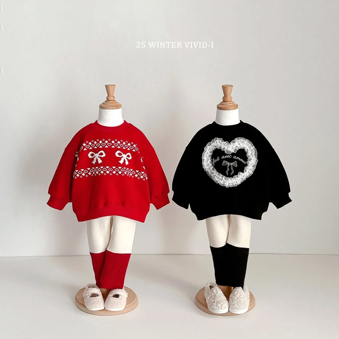 Vivid 冬款拼色內搭褲 (75-135cm)