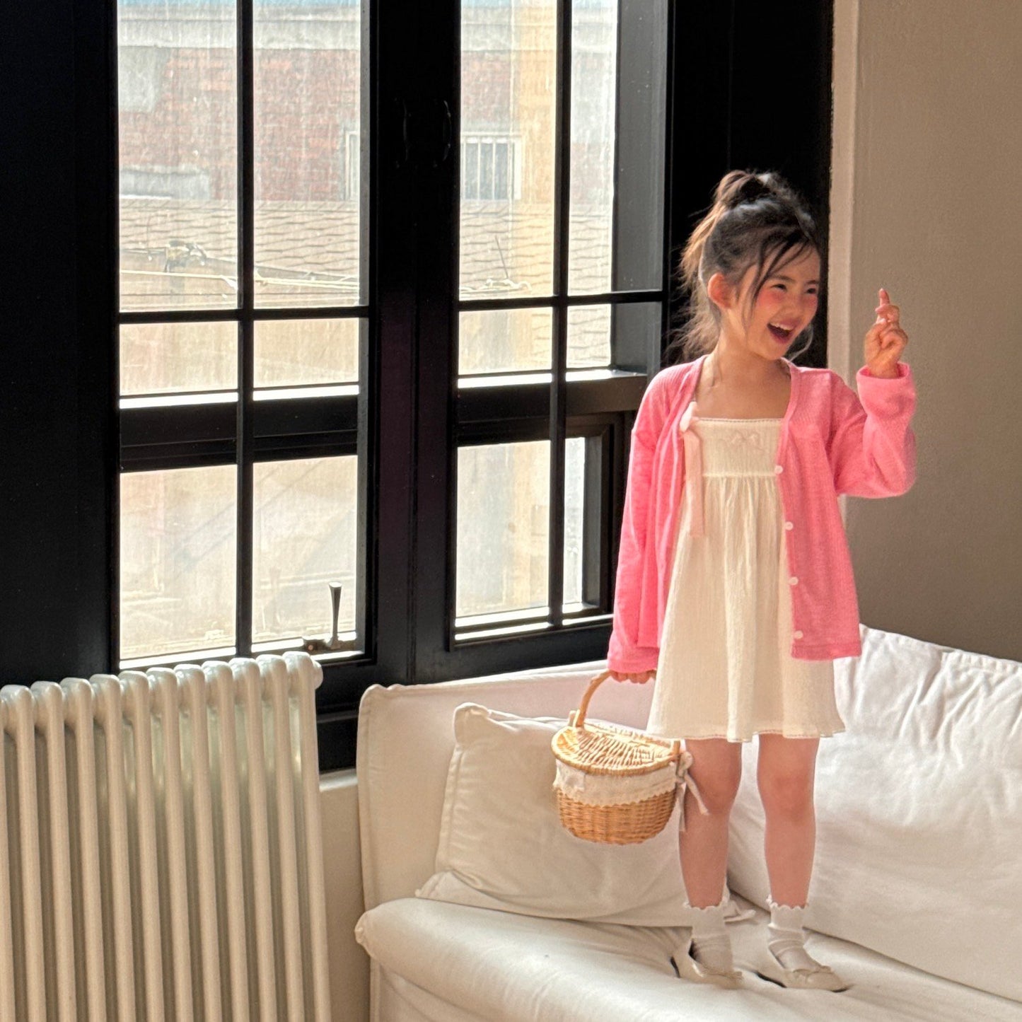 ninibello slush loose cardigan (80-130cm)