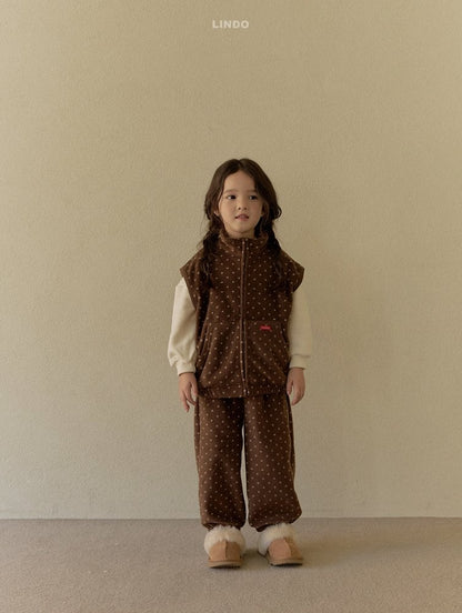 LINDO minnie dot vest (80-125cm)