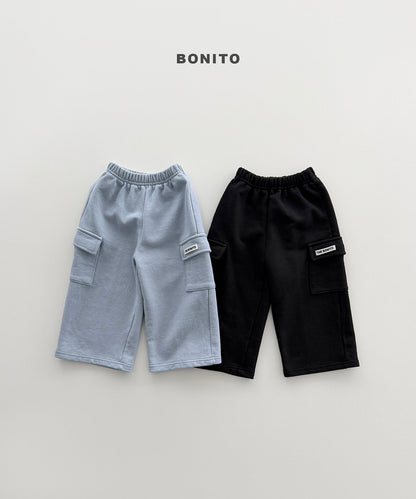 bonito french terry cargo pants (~80-140cm)