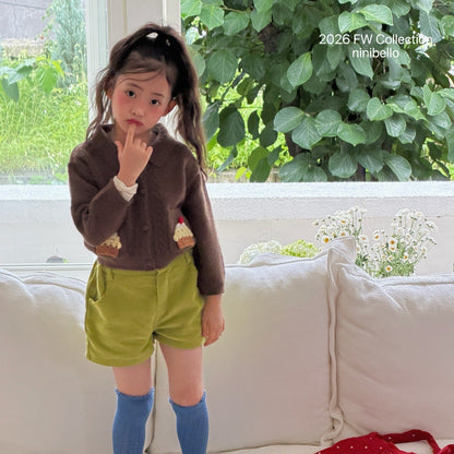 ninibello peekaboo corduroy pants (80-130cm)