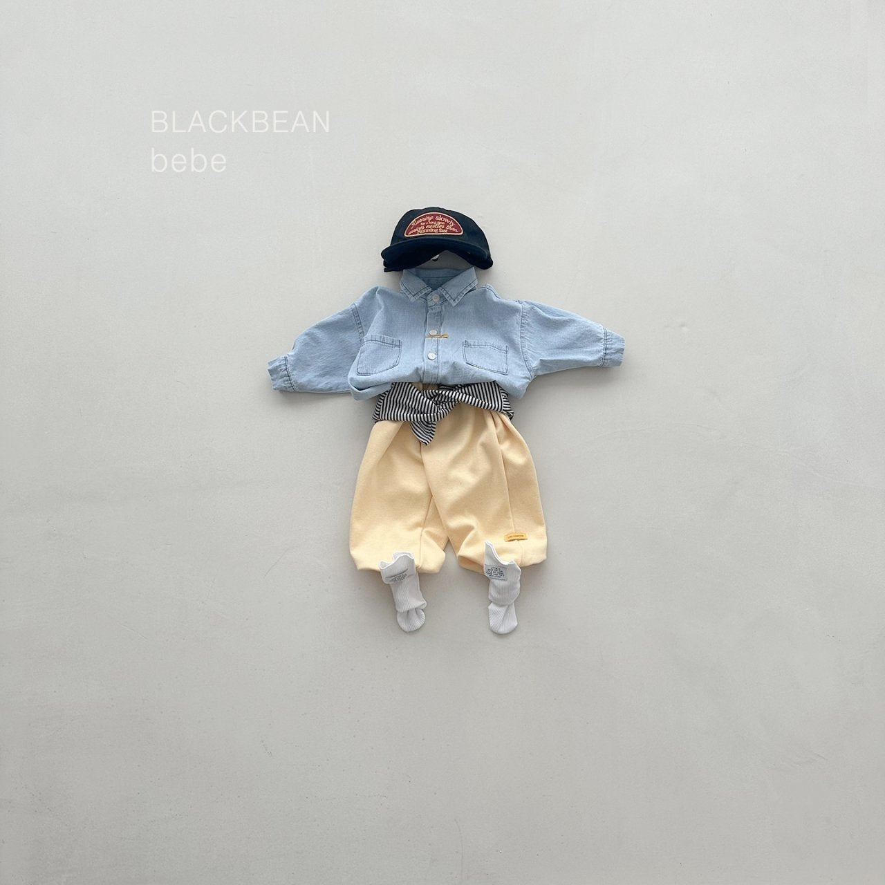 blackbean martin bebe denim shirt(baby)