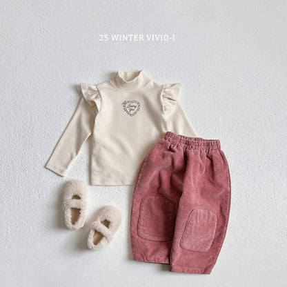 Vivid loving you愛心上衣 (75-135cm)