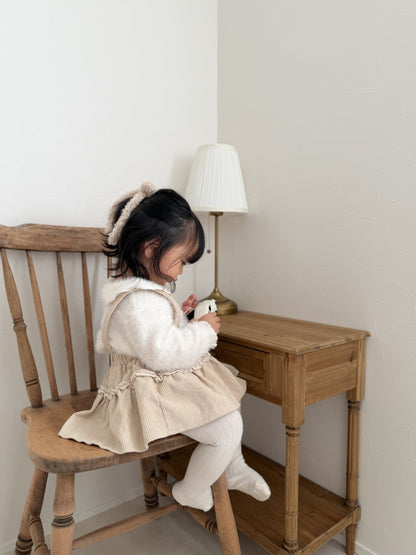 mimi market corduroy frill skirt (70-85cm)