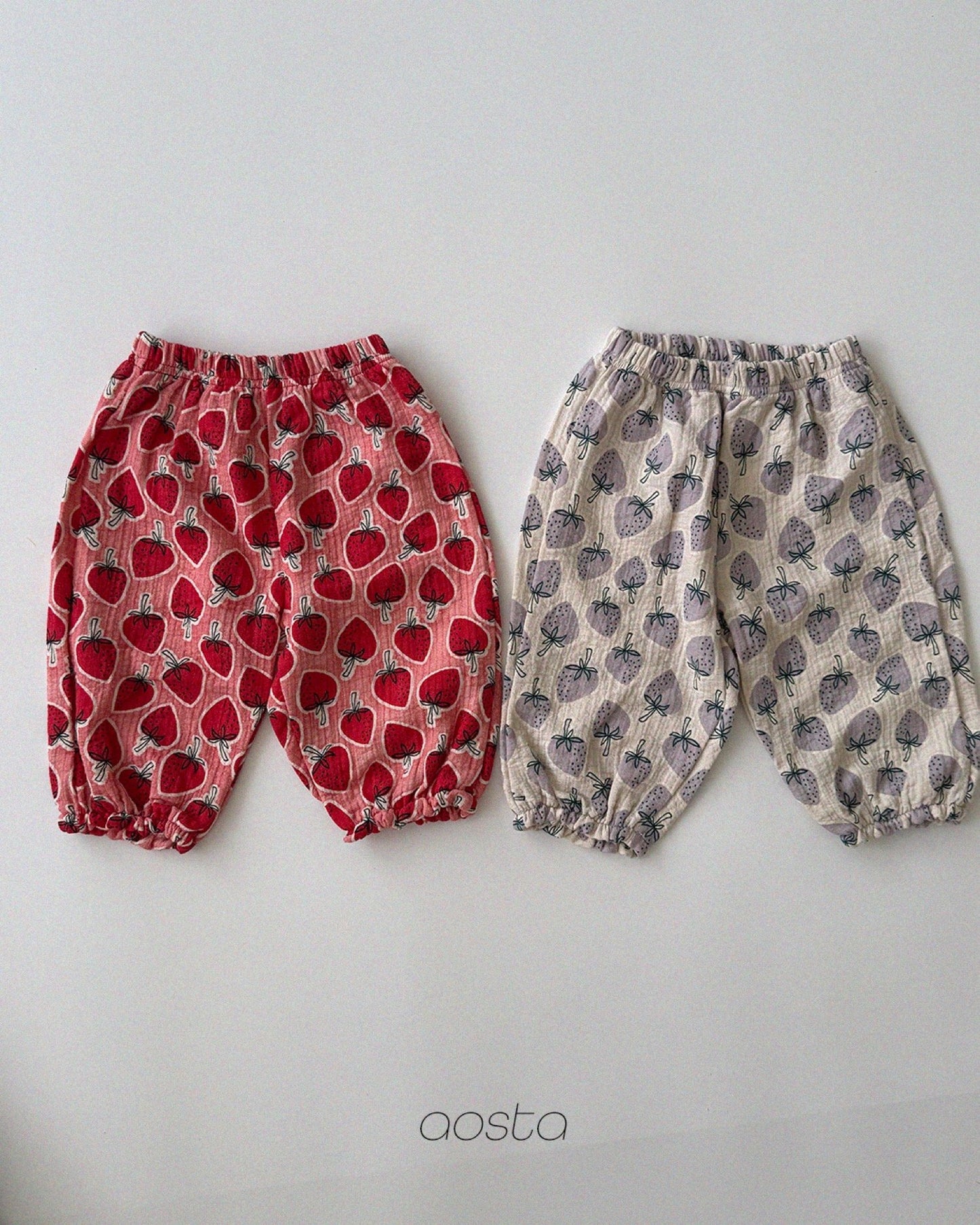 Aosta strawberry pants (~70-115cm)
