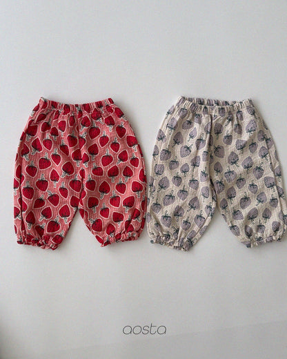 Aosta strawberry pants (~70-115cm)