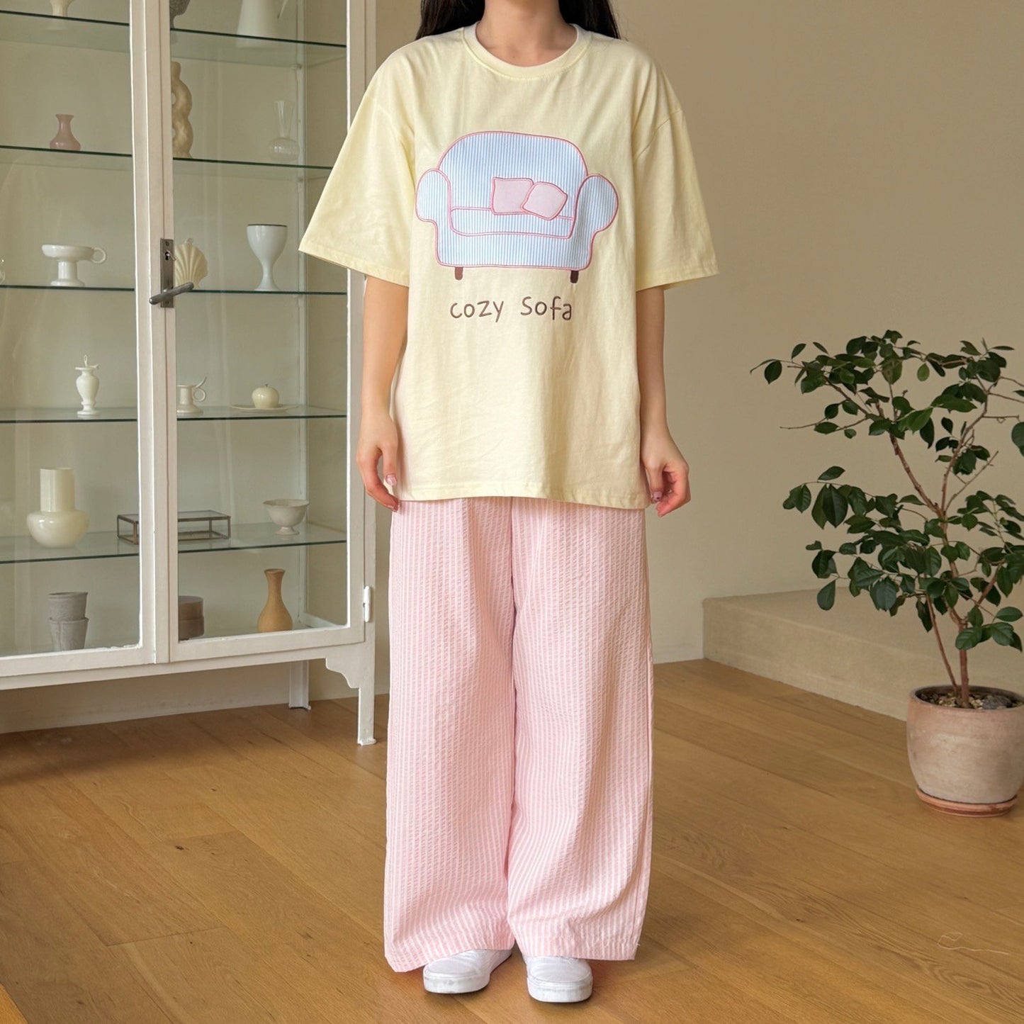 ninibello cozy sofa short sleeve t-shirt(adult)