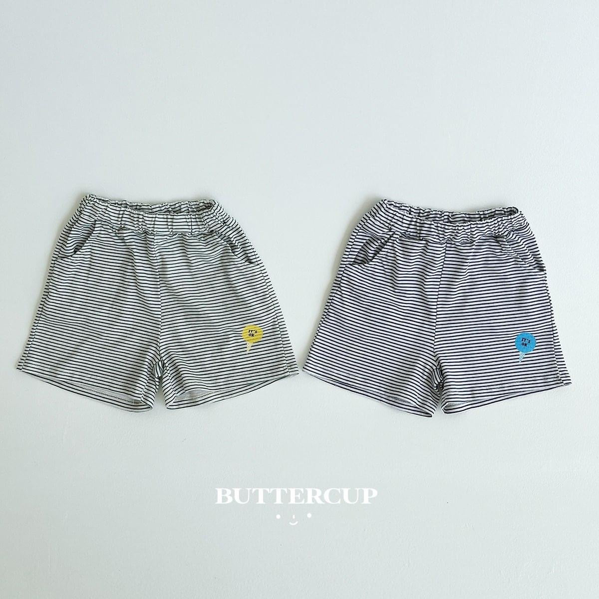 Buttercup It’s ok條紋短褲 (kids 80-120cm)