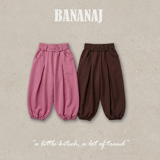 BANANAJ ecru jogger pants (80-135cm)