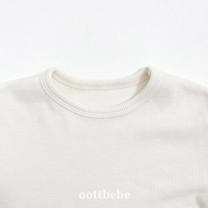 oottbebe creamy shibori tee(3-12m)