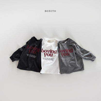 bonito loving you shibori tee (~80-140cm)