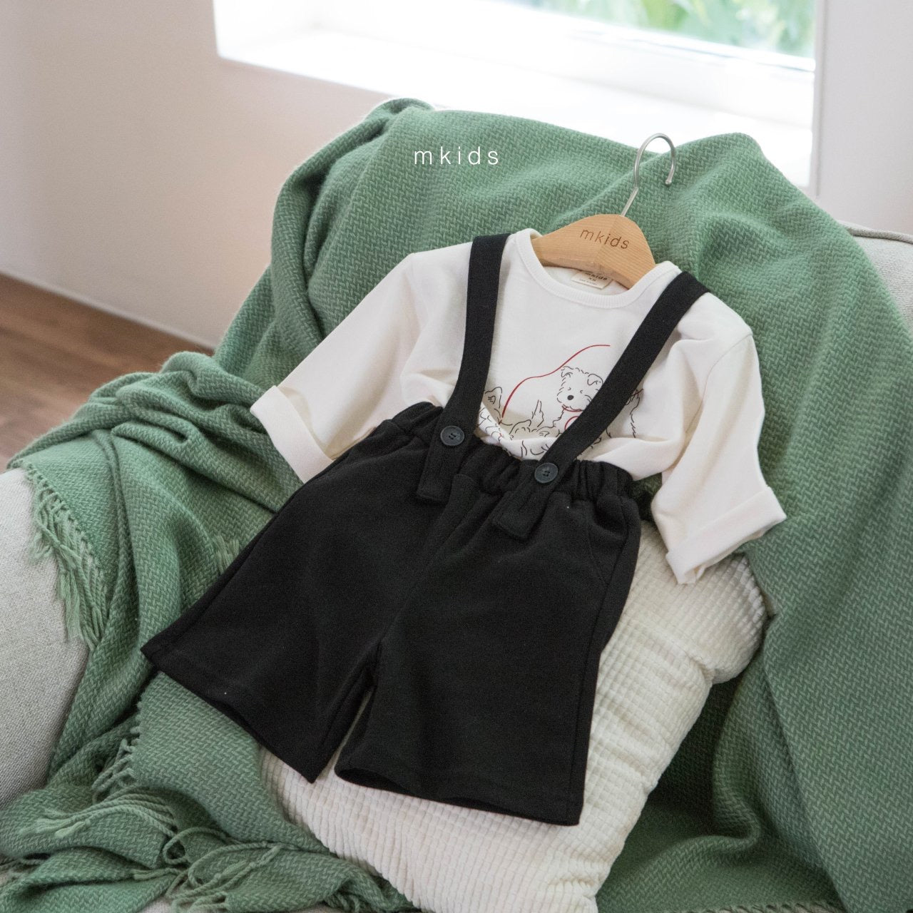 mkids bow wow tee (65-115cm)