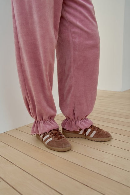 momoann satin jogger pants (kids & adult )