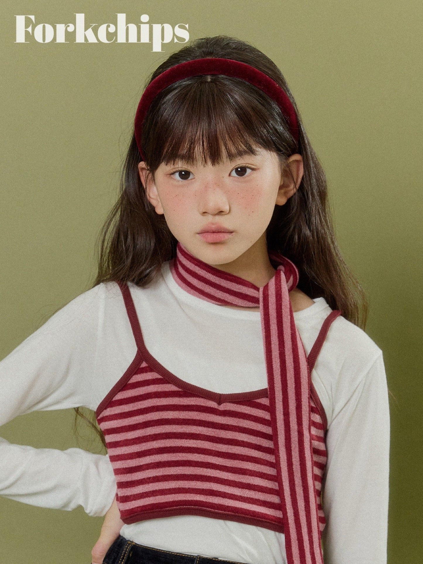 FORKCHIPS berry hairband