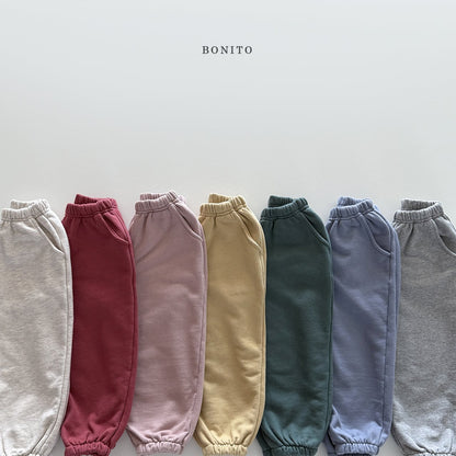 bonito soft terry jogger pants (~80-140cm)