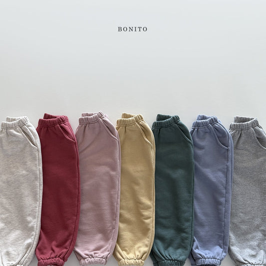 bonito soft terry jogger pants (~80-140cm)