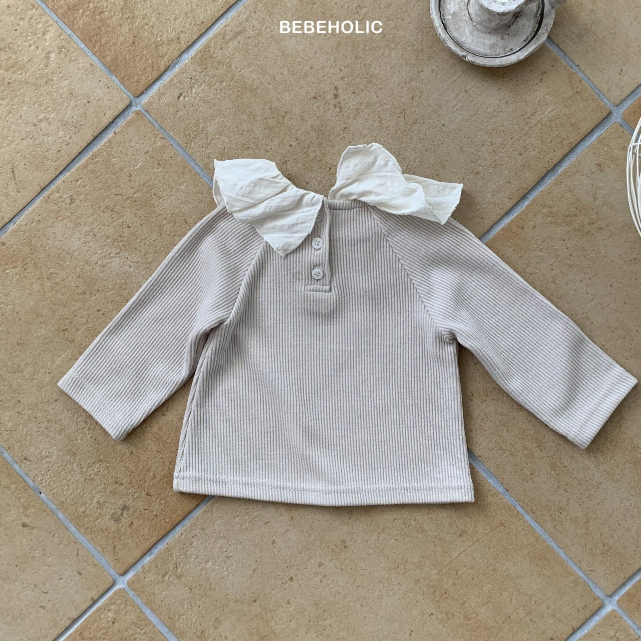 bebeholic raglan frill tee (Bebe 3-18m)