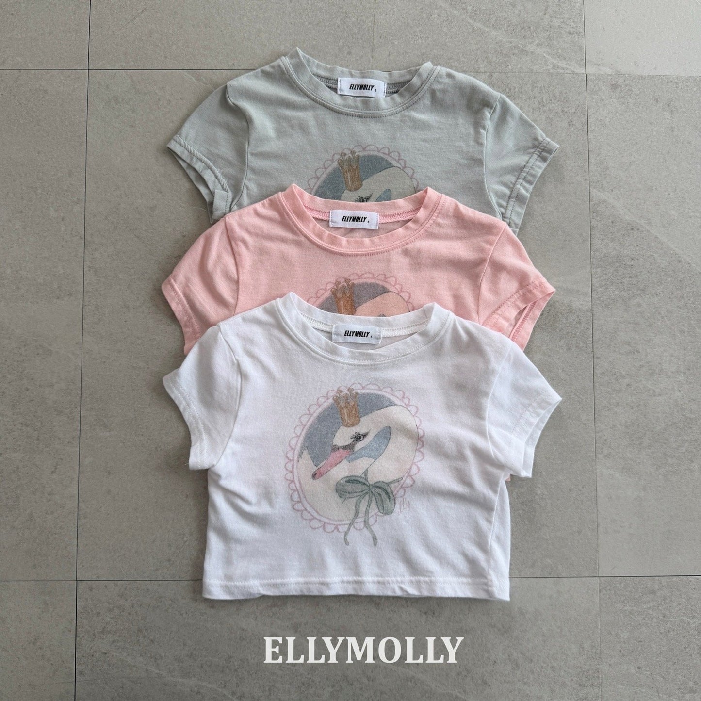 ELLYMOLLY elly swan t (90-145cm)