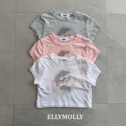 ELLYMOLLY elly swan t (90-145cm)