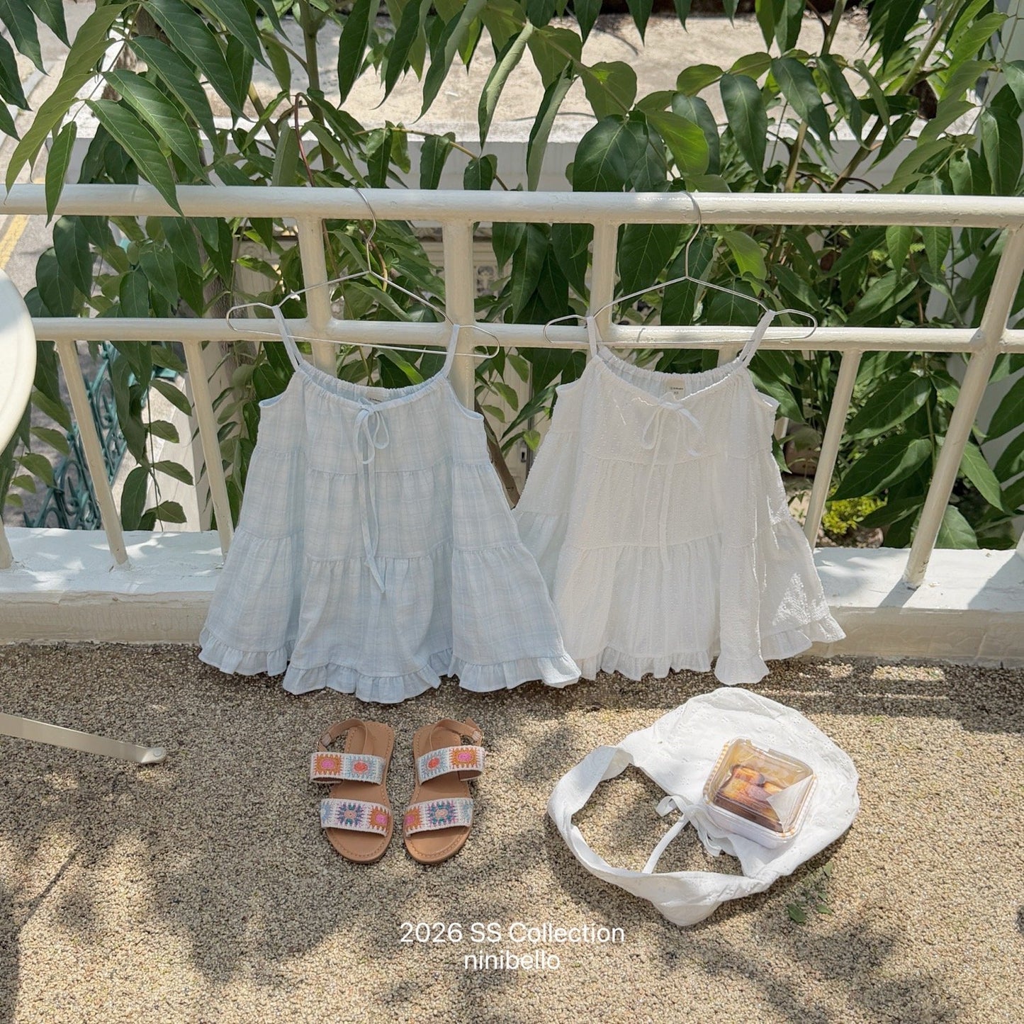 ninibello pure tiered dress (80-130cm)