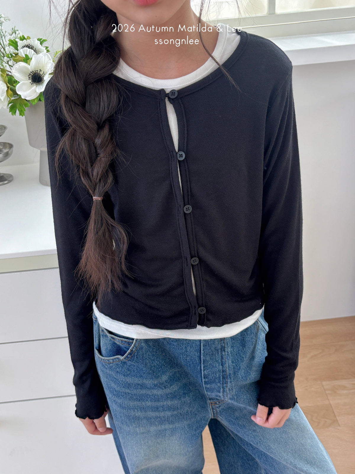 matilda&lee button cardigan (85-165cm)