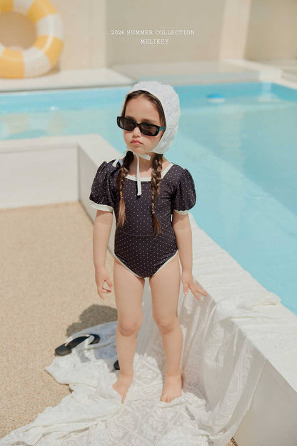 melikey mini dot swimsuit (85-135cm)