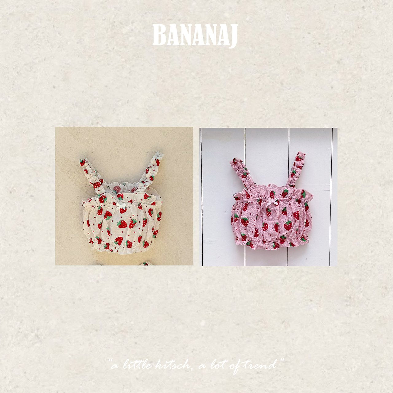 BANANAJ pixie berry top (80-135cm)