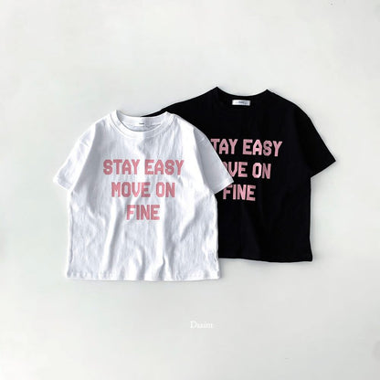 Dsaint stay easy move tee (80-148cm)